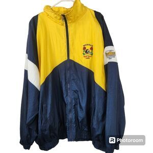 Vintage Michigan Wolverines 97-98 Big Ten Champs Rose Bowl Windbreaker 3XL